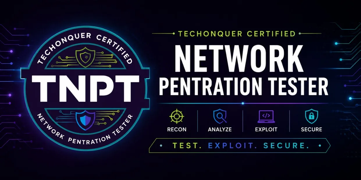 Techonquer Certified Network Penetration Tester TNPT Training Course