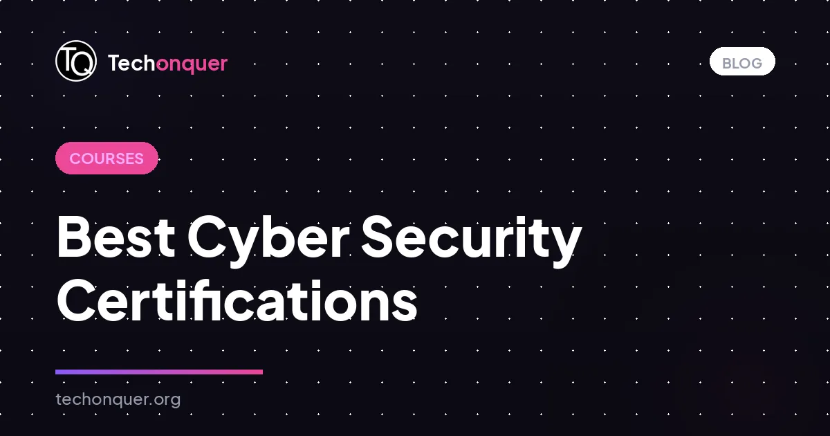 Best Cyber Security Certifications