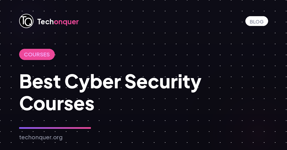 Best Cyber Security Courses