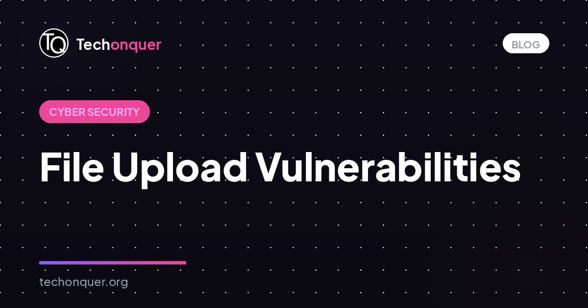 File Upload Vulnerabilities