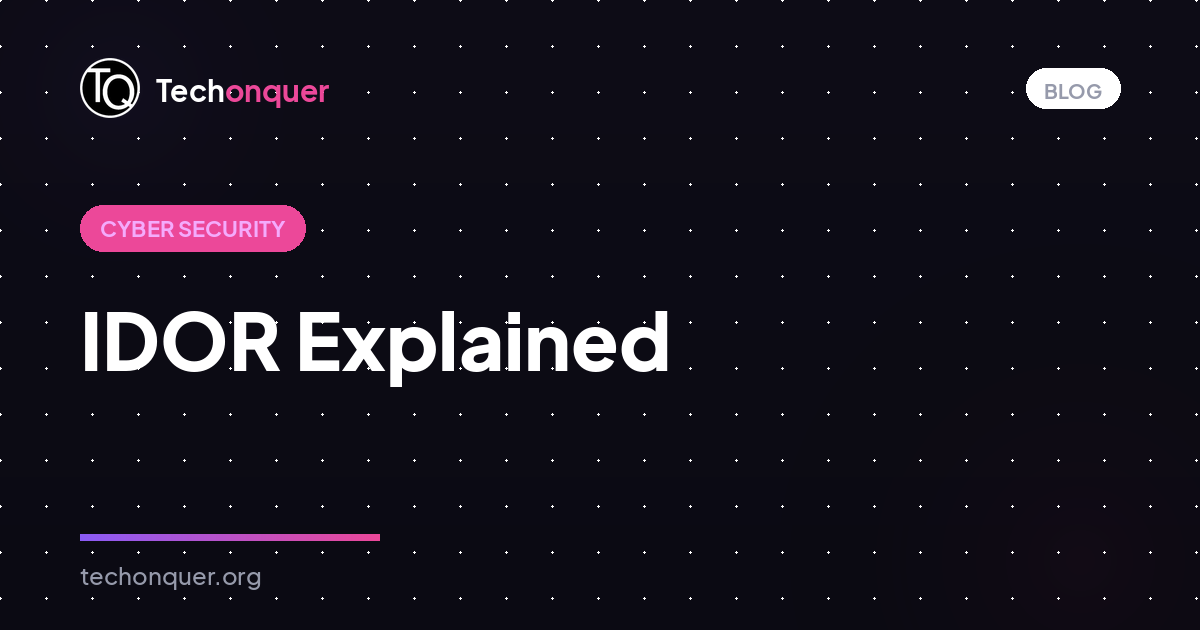 IDOR Explained