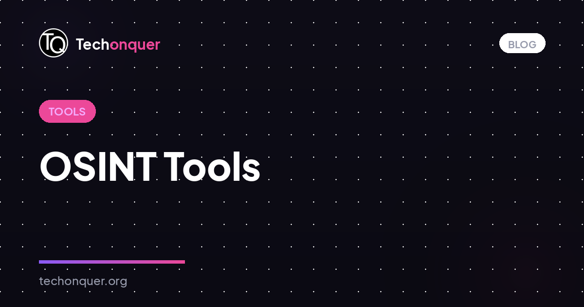 OSINT Tools